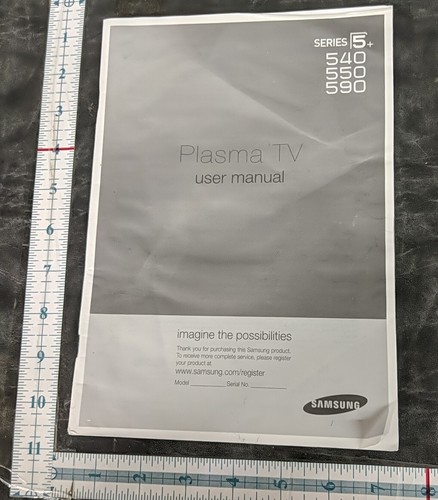 Samsung plasma user manual - plasma,